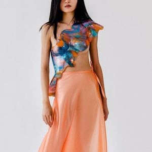 JACQUELABEL Marble Breastplate